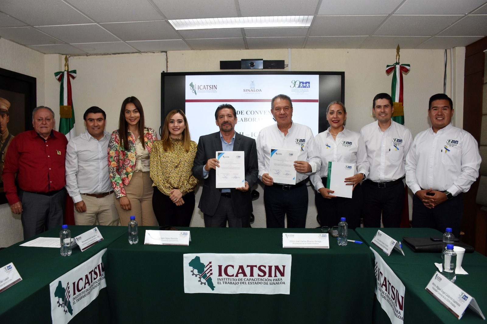 ICATSIN FIRMA CONVENIO DE COLABORACIÓN CON LA CEDH