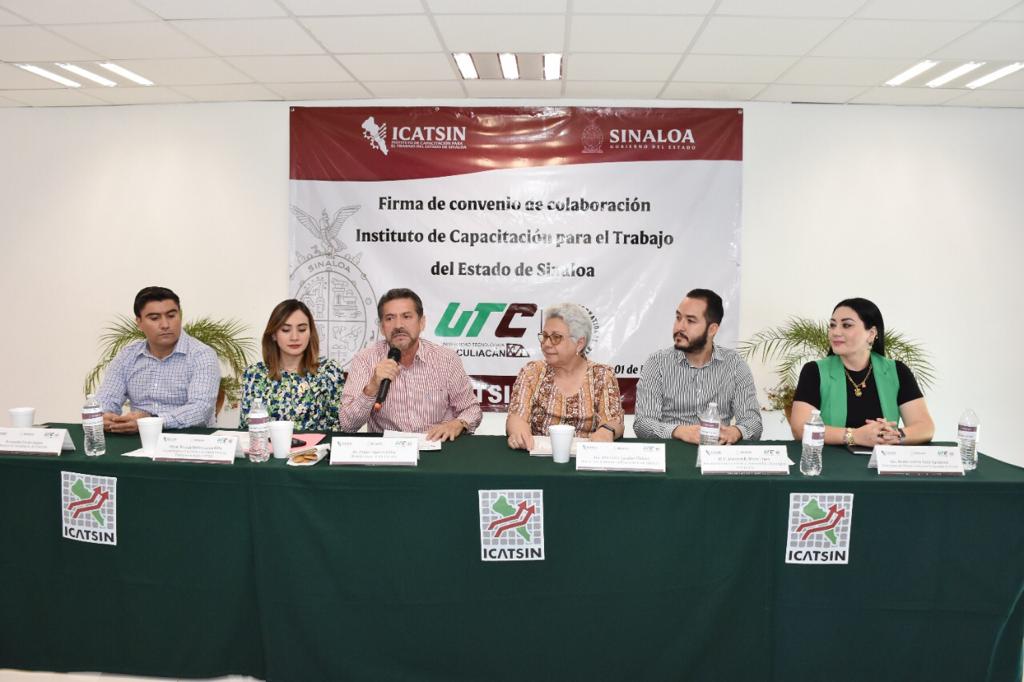 ICATSIN UNE ESFUERZOS CON LA UNIVERSIDAD TECNOLÓGICA DE CULIACÁN 