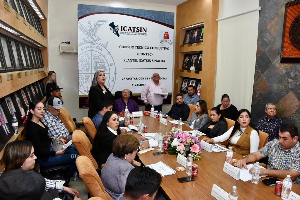 PLANTEL  ICATSIN SINALOA REALIZA CONSEJO TÉCNICO CONSULTIVO