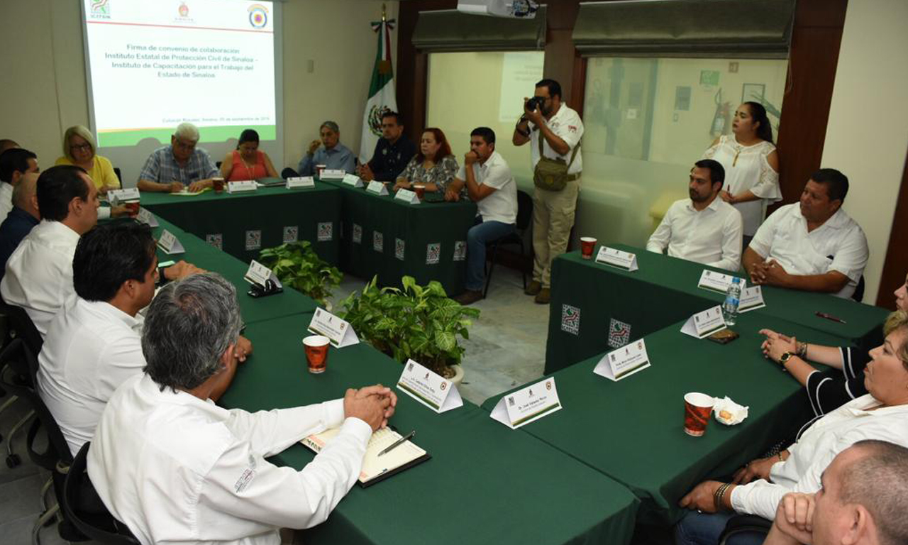 ICATSIN y Protección Civil Estatal firman convenio de colaboración