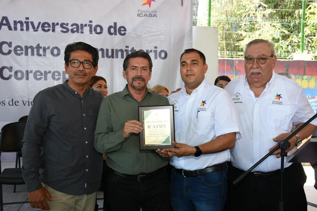 ICATSIN PRESENTE EL ANIVERSARIO 10 DEL CENTRO COMUNITARIO COREREPE